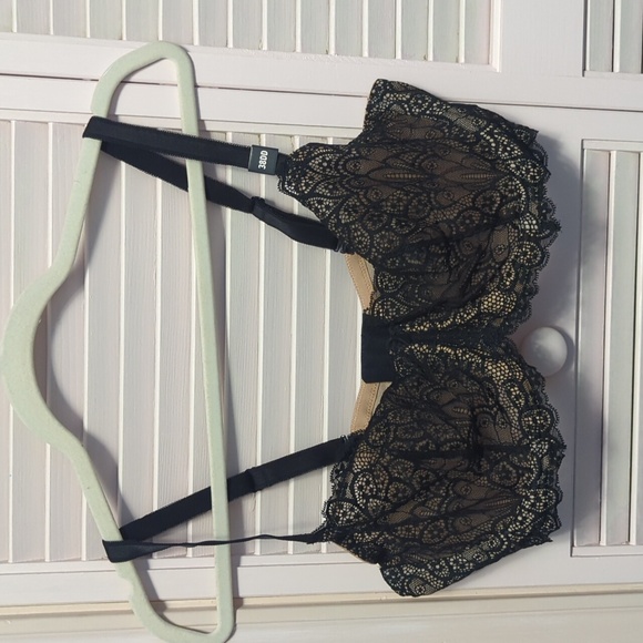 NWT Torrid Black and Tan Lace Bralette Size 38DD - Picture 1 of 5